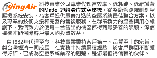 �@��޹�~���q�M�~�N�z���Ĳv�B�C�ӯ�B�C���@�O��Mattei �j��Ƥ����������C�q��t�޸��W����������t�Φw�ˡA���Ȥᴣ�Ѷq�����y�������t�γ̨ξ�X��סA�H�αM�~���޳N�䴩�M���������A�ȡC�b�s���s�O���g��P�Τߺ��@�U�A�ڭ̭P�O��ϨC�@�x��X���������o��̧��������U�A�`�H�o�ˤ~��O�٫Ȥ�̤j�����įq�C

�@��1982�~�N�z�ܤ��A��޹�~�ë��Ȥ�Ĥ@�B�~��ܤW���v���A�P�x�W�g�٤@�P�����A�b��Ȥ�����ֿn�g��A��Ȥ�s�����_��o�n���A�w���������t�η~�ɪ�¼���A�O�z�̭ȱo�H�઺���C